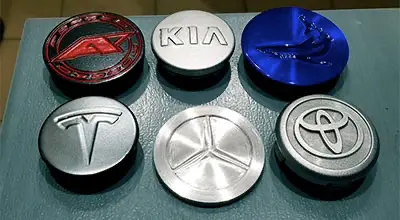 Покраска заглушек дисков